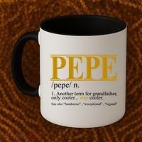 Pepe Fathers Day Gift Grandpa Definition Coffee Mug thumb 2