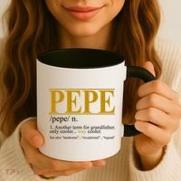Pepe Fathers Day Gift Grandpa Definition Coffee Mug thumb 3