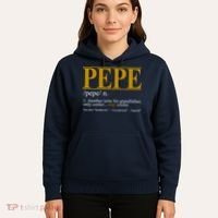 Pepe Fathers Day Gift Grandpa Definition Hoodie thumb 5