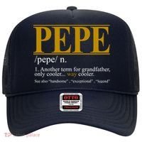 Pepe Fathers Day Gift Grandpa Definition Hat thumb 0