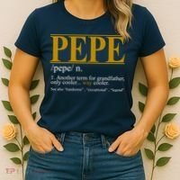 Pepe Fathers Day Gift Grandpa Definition Women's T-Shirt thumb 2
