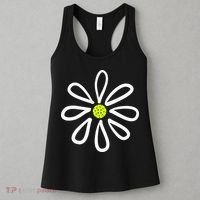Pickleball Flower Daisy Pickleball Center Women's Tank Top thumb 3