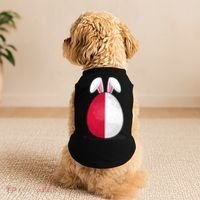Poland Flag Egg Bunny Ears Polish Easter Sunday Great Gift Doggie Tank thumb 2