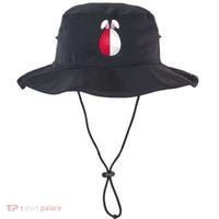 Poland Flag Egg Bunny Ears Polish Easter Sunday Great Gift Bucket Hat thumb 0
