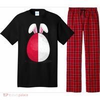 Poland Flag Egg Bunny Ears Polish Easter Sunday Great Gift Pajama Set thumb 0