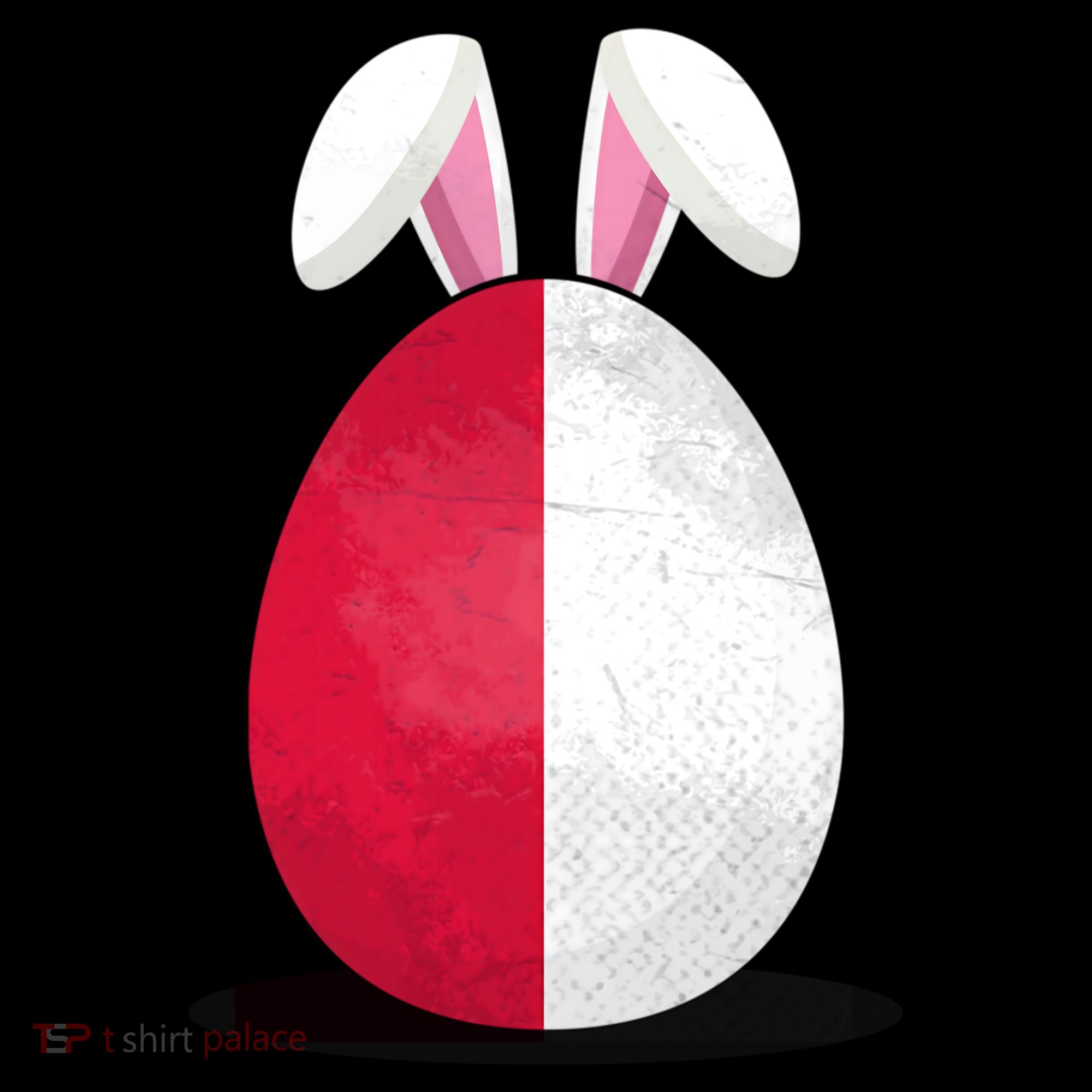 Poland Flag Egg Bunny Ears Polish Easter Sunday Great Gift Women's Hoodie