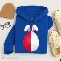 Poland Flag Egg Bunny Ears Polish Easter Sunday Great Gift Hoodie thumb 4