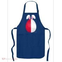 Poland Flag Egg Bunny Ears Polish Easter Sunday Great Gift Apron thumb 0