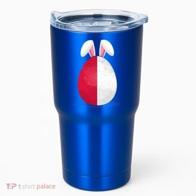 Poland Flag Egg Bunny Ears Polish Easter Sunday Great Gift Tumbler