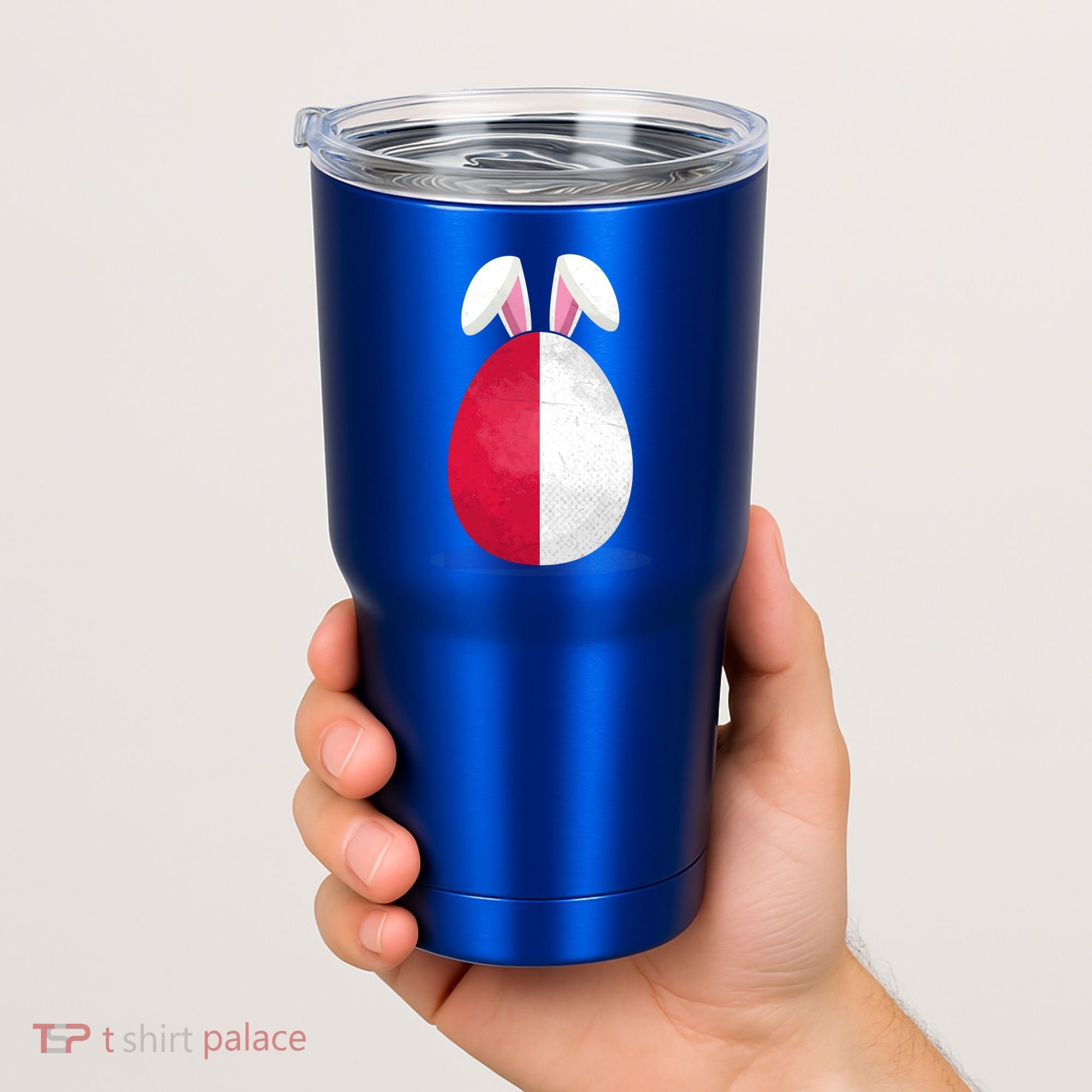 Poland Flag Egg Bunny Ears Polish Easter Sunday Great Gift Tumbler