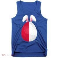 Poland Flag Egg Bunny Ears Polish Easter Sunday Great Gift Tank Top thumb 0