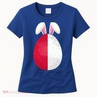 Poland Flag Egg Bunny Ears Polish Easter Sunday Great Gift Women's T-Shirt thumb 0