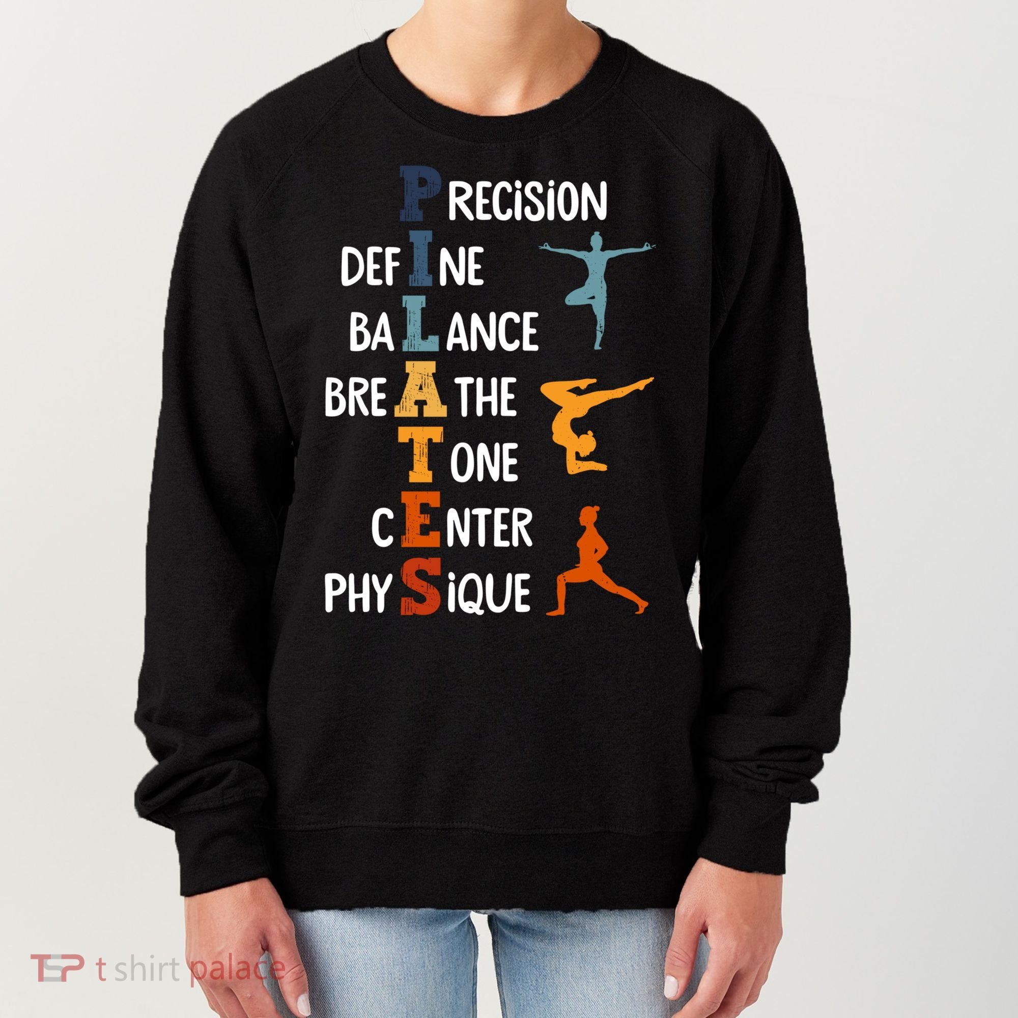 Pilates Fitness Exercise Training Pilates Lover Gift Women's Sweatshirt