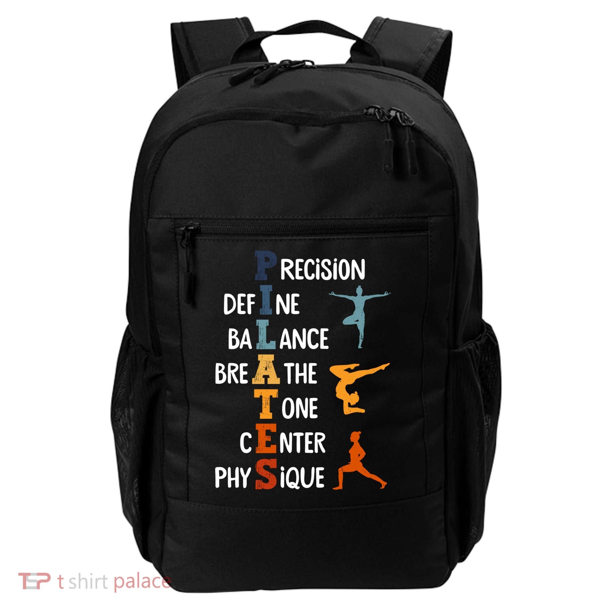 Pilates Fitness Exercise Training Pilates Lover Gift Backpack