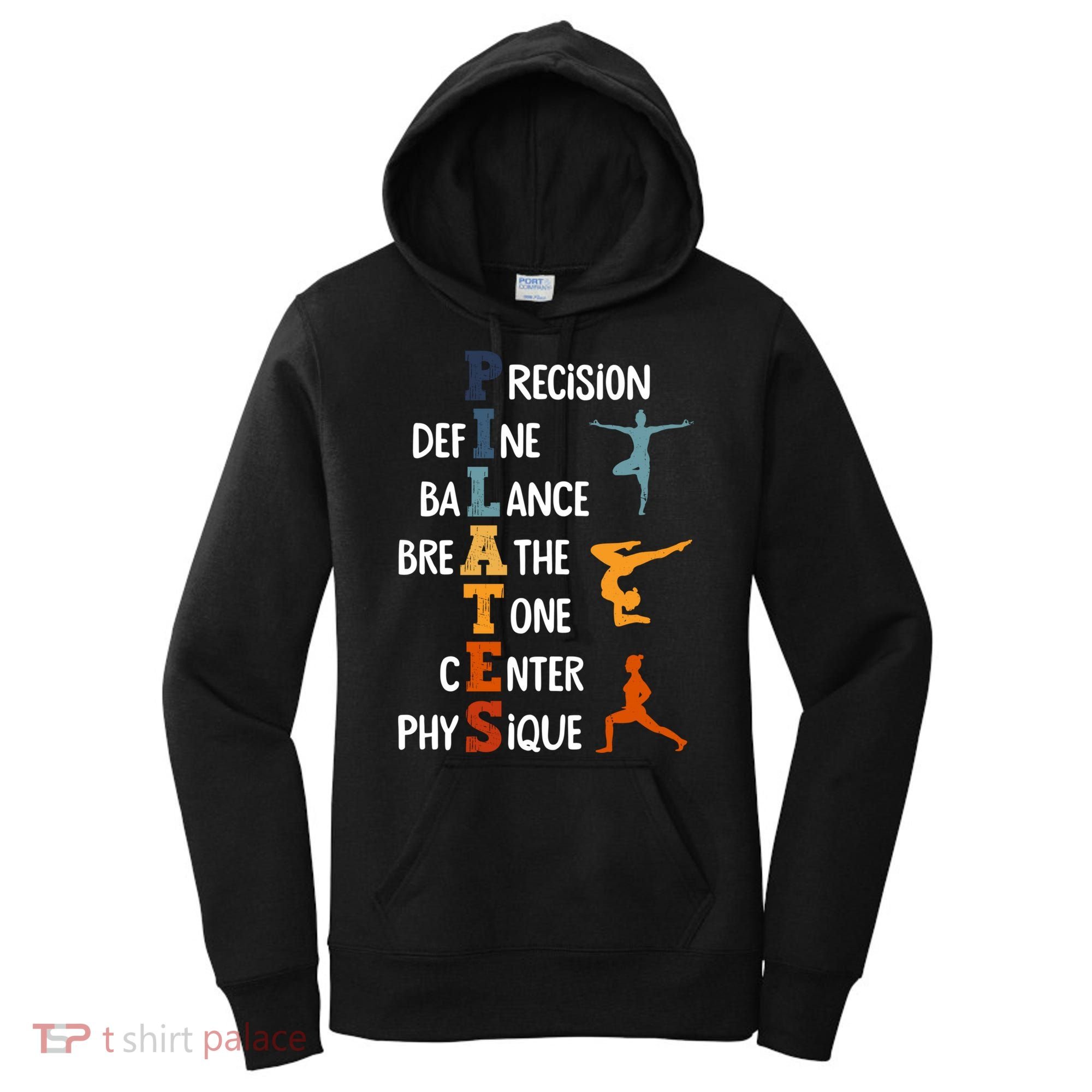 Pilates Fitness Exercise Training Pilates Lover Gift Women's Hoodie