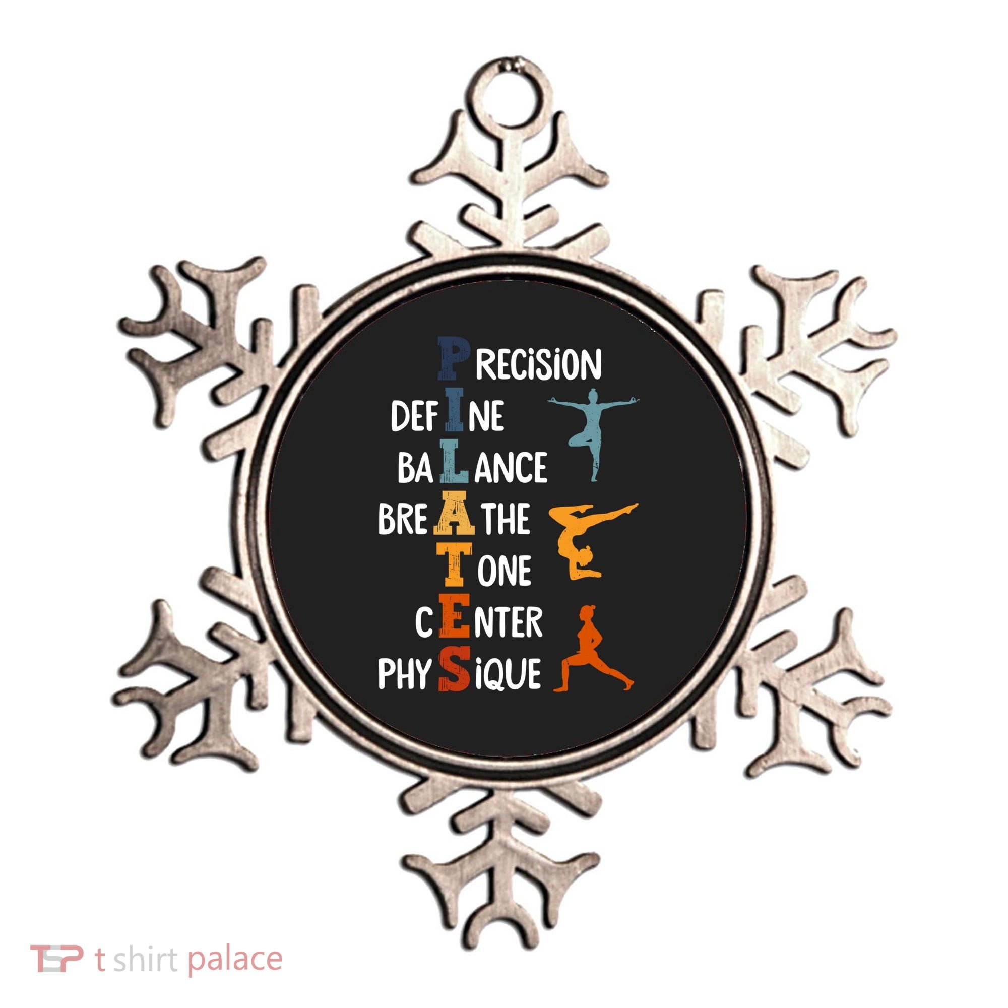 Pilates Fitness Exercise Training Pilates Lover Gift Ornament