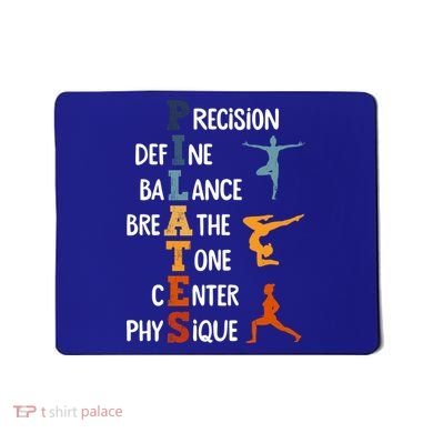 Pilates Fitness Exercise Training Pilates Lover Gift Mousepad