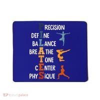 Pilates Fitness Exercise Training Pilates Lover Gift Mousepad thumb 0