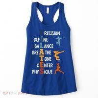 Pilates Fitness Exercise Training Pilates Lover Gift Women's Tank Top thumb 0