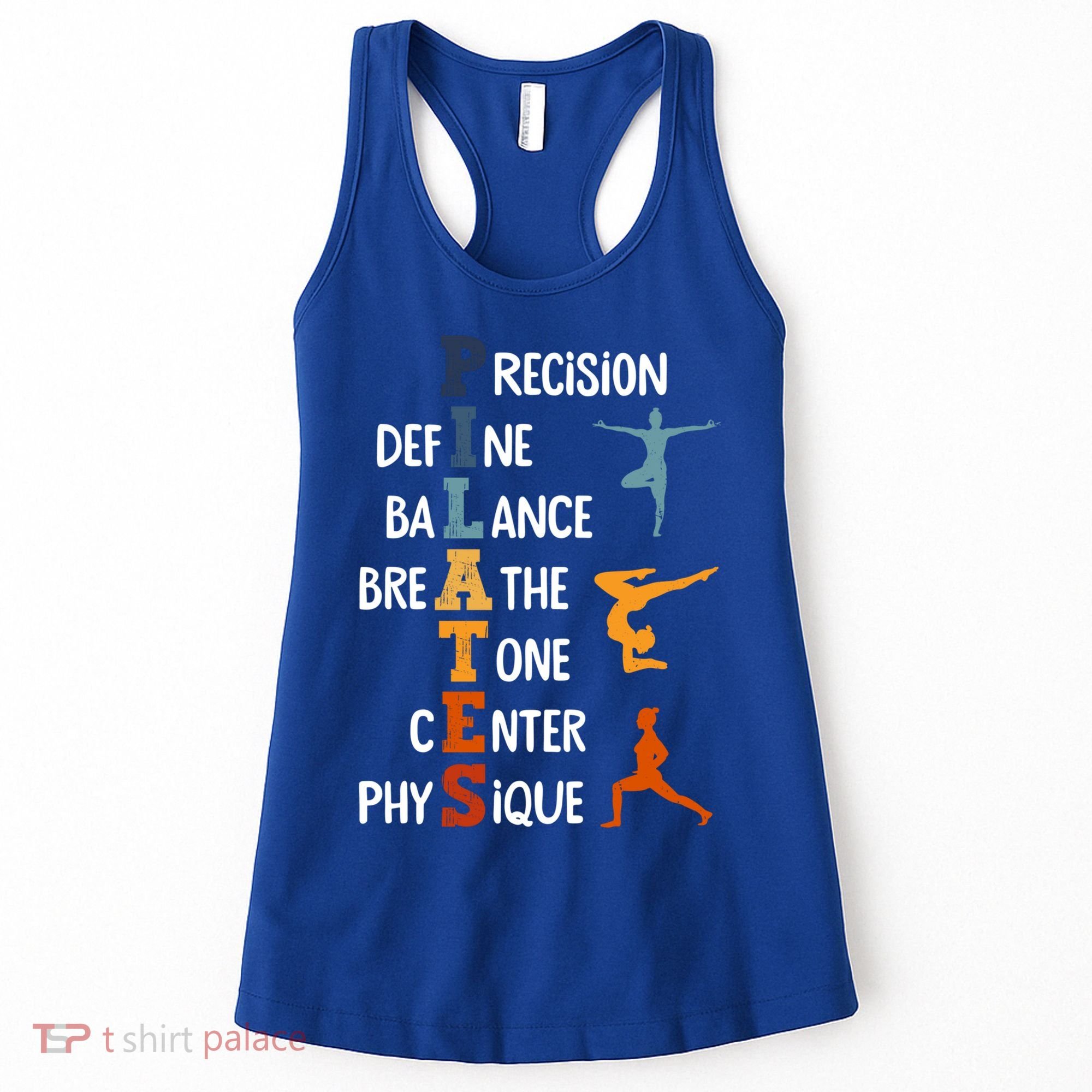 Pilates Fitness Exercise Training Pilates Lover Gift Women's Tank Top