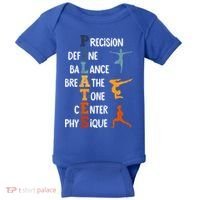 Pilates Fitness Exercise Training Pilates Lover Gift Baby Bodysuit thumb 0