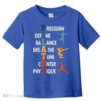 Pilates Fitness Exercise Training Pilates Lover Gift Toddler T-Shirt thumb 0