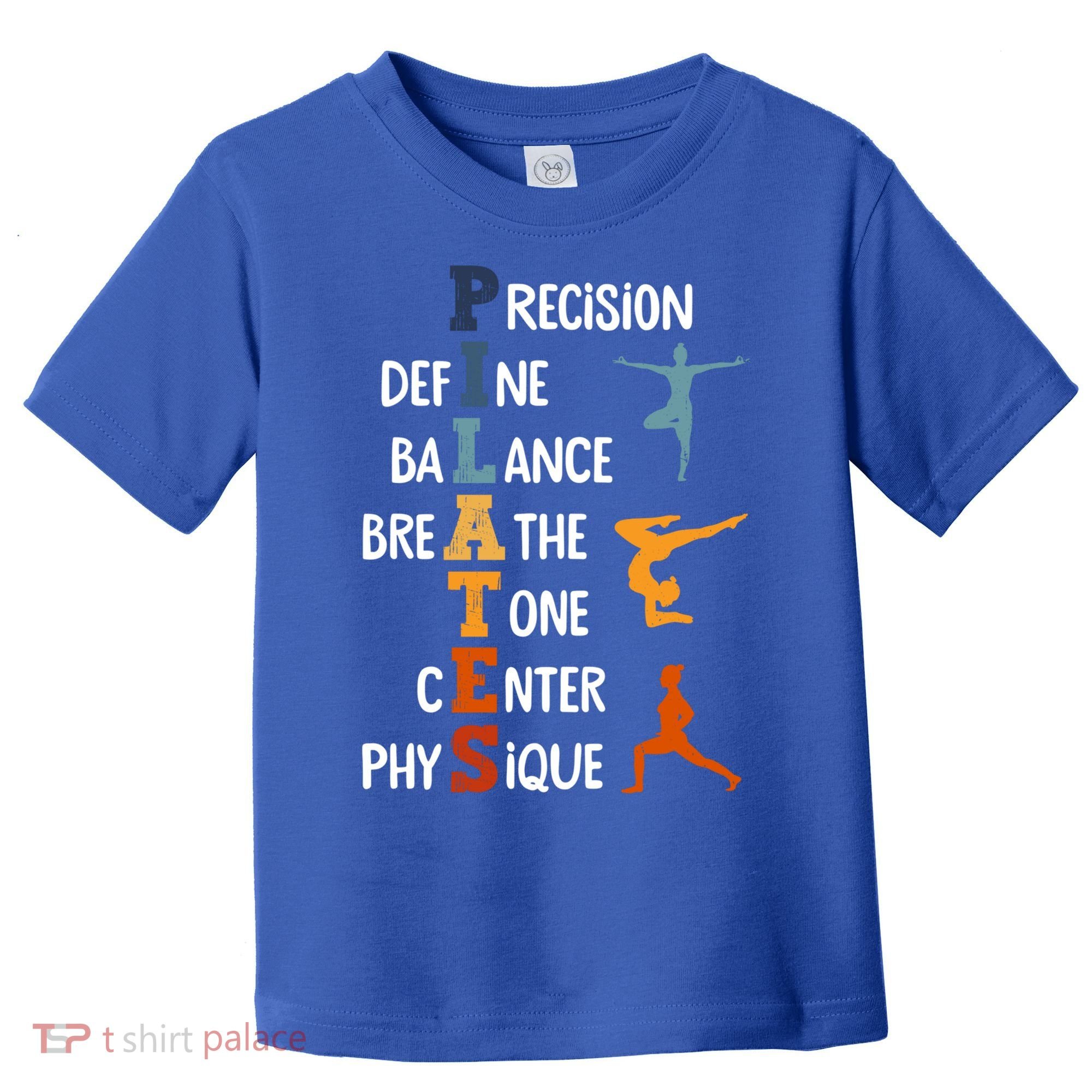 Pilates Fitness Exercise Training Pilates Lover Gift Toddler T-Shirt