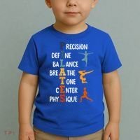 Pilates Fitness Exercise Training Pilates Lover Gift Toddler T-Shirt thumb 2