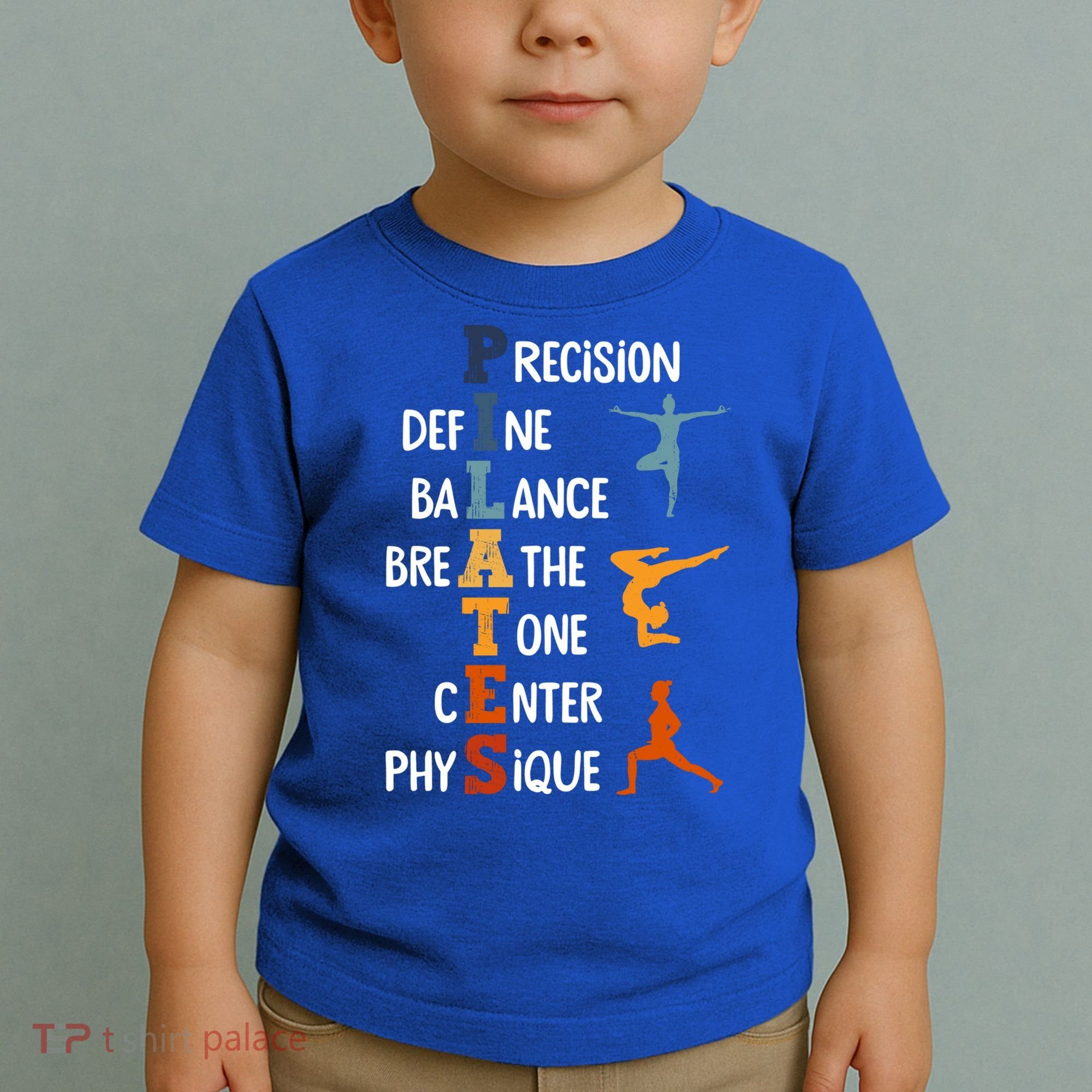 Pilates Fitness Exercise Training Pilates Lover Gift Toddler T-Shirt