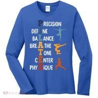 Pilates Fitness Exercise Training Pilates Lover Gift Women's Long Sleeve Shirt thumb 0