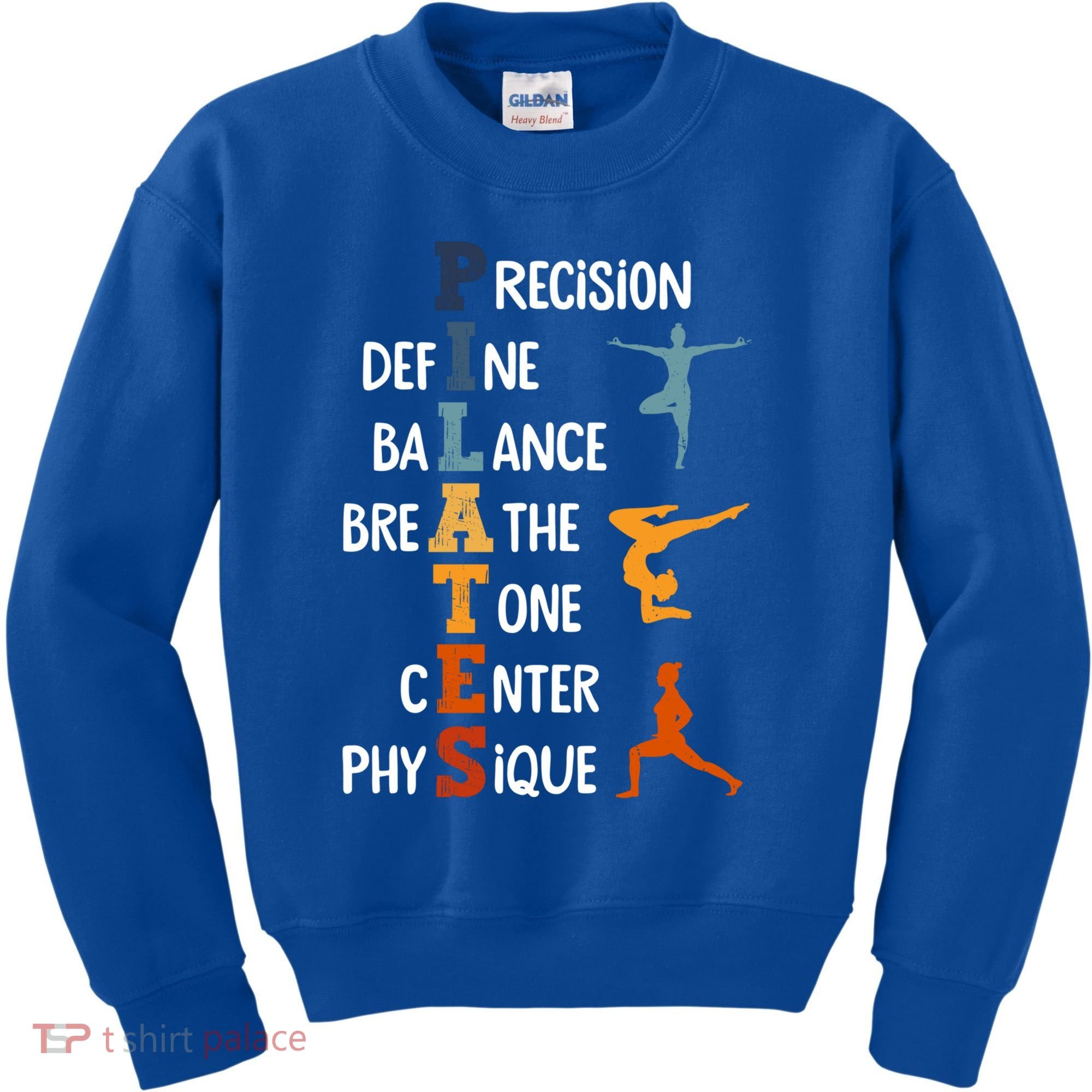 Pilates Fitness Exercise Training Pilates Lover Gift Kids Sweatshirt