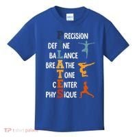 Pilates Fitness Exercise Training Pilates Lover Gift Kids T-Shirt thumb 0