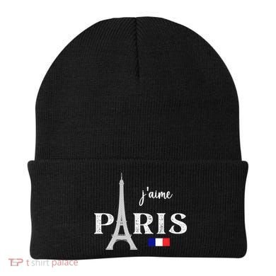 Paris France Eiffel Tower Souvenir Beanie