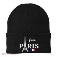 Paris France Eiffel Tower Souvenir Beanie thumb 0