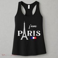 Paris France Eiffel Tower Souvenir Women's Tank Top thumb 3
