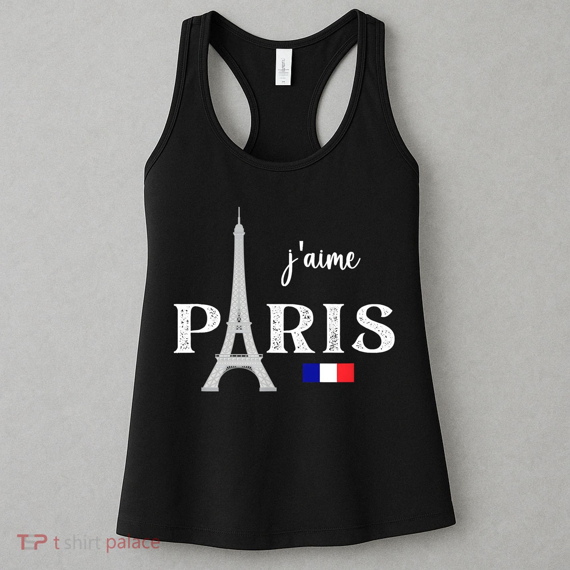 Paris France Eiffel Tower Souvenir Women's Tank Top