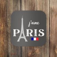 Paris France Eiffel Tower Souvenir Coaster thumb 0