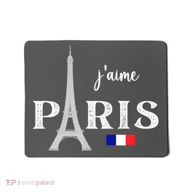 Paris France Eiffel Tower Souvenir Mousepad