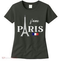 Paris France Eiffel Tower Souvenir Women's T-Shirt thumb 0