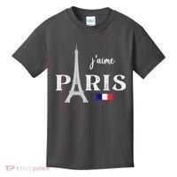 Paris France Eiffel Tower Souvenir Kids T-Shirt thumb 0