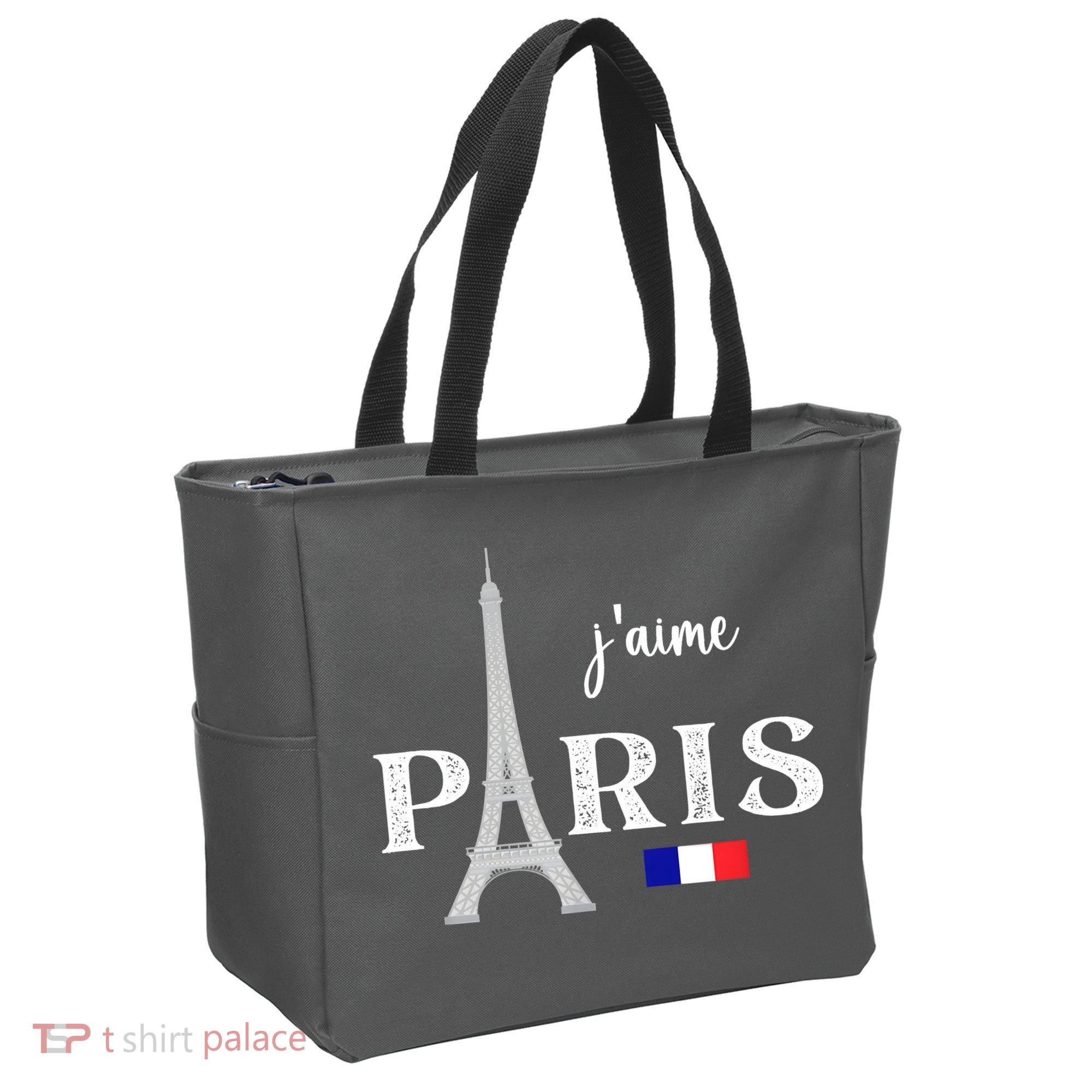Paris France Eiffel Tower Souvenir Tote Bag
