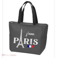 Paris France Eiffel Tower Souvenir Tote Bag thumb 3