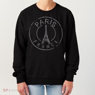 Paris France Eiffel Tower Love Women's Sweatshirt