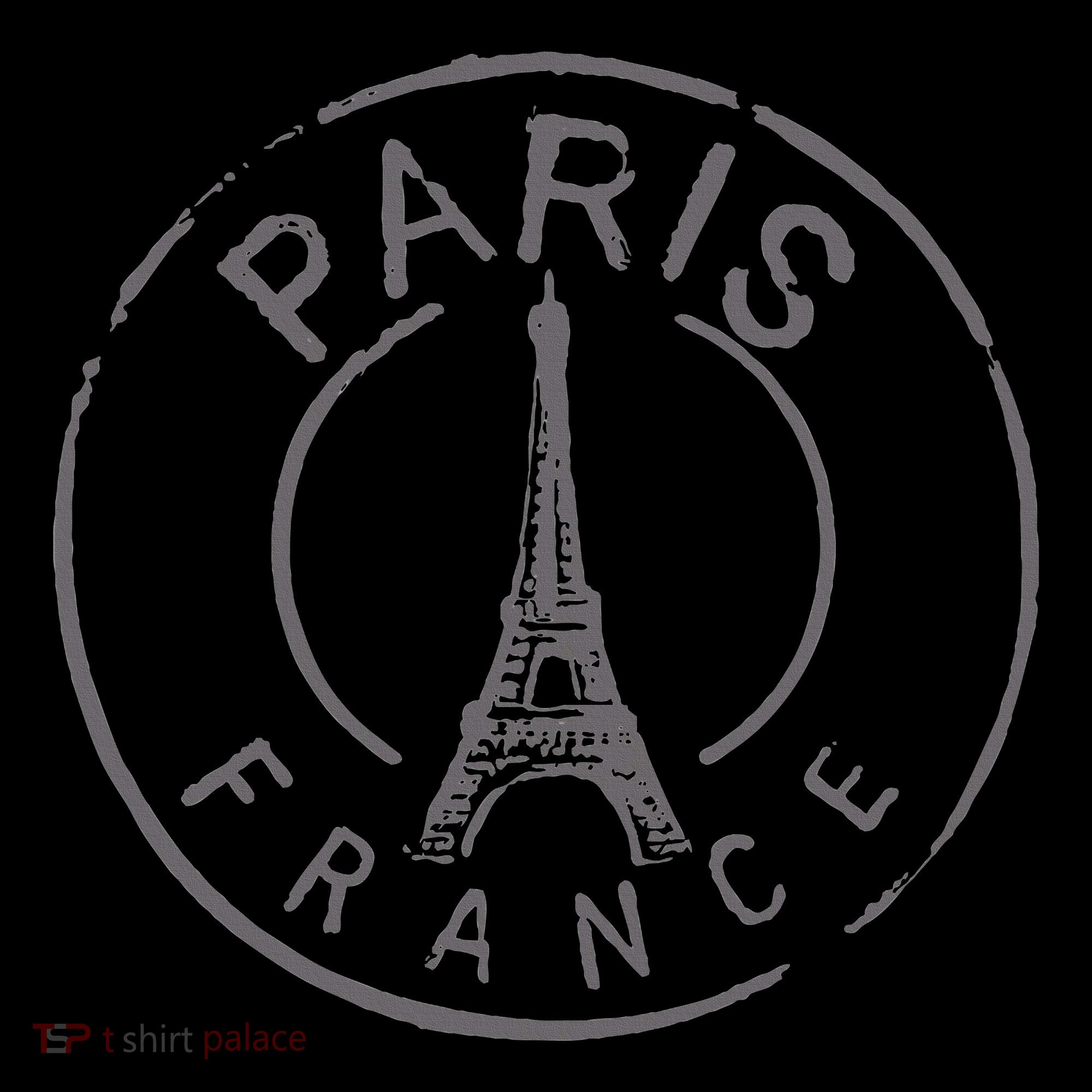 Paris France Eiffel Tower Love Women's Hoodie