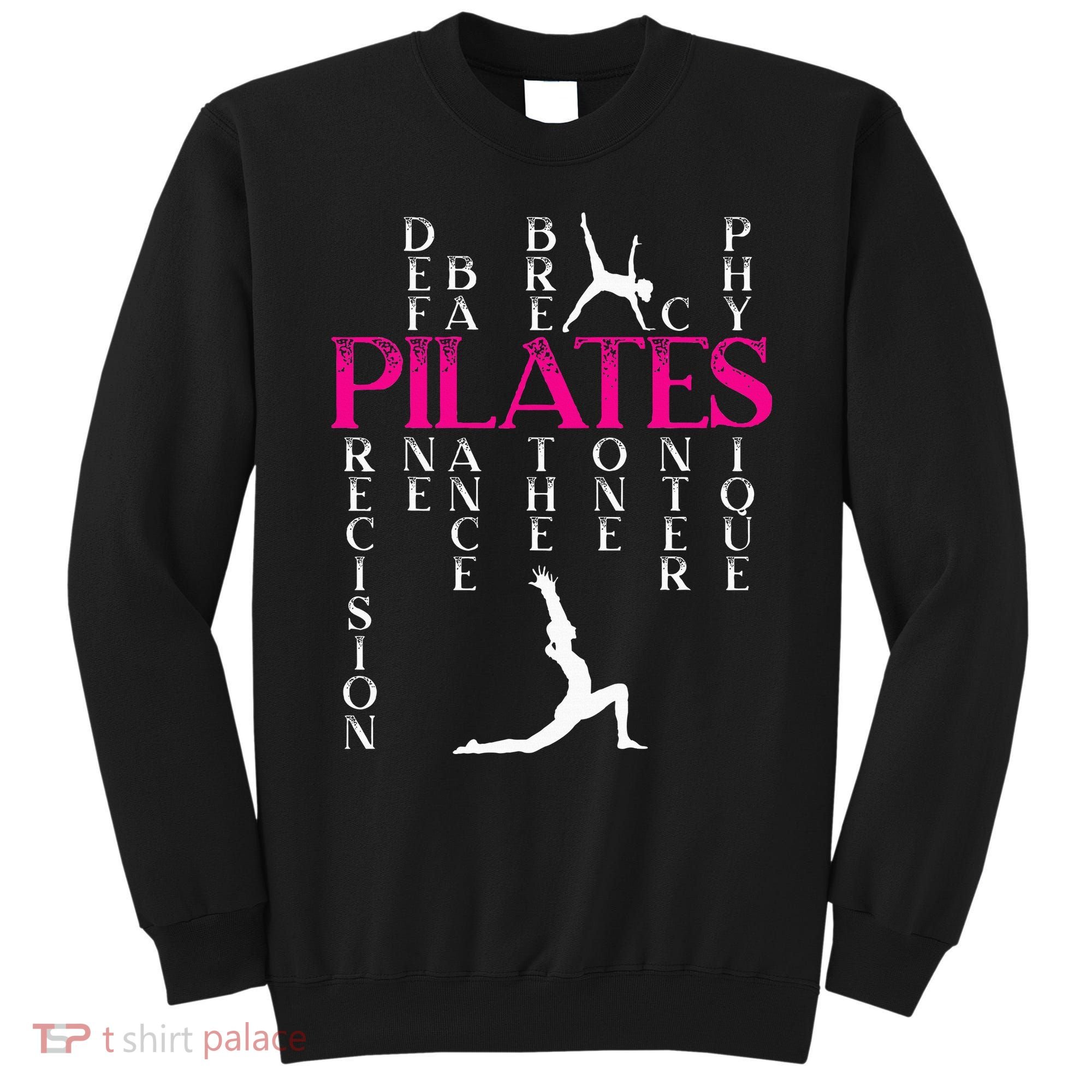 Pilates Fitness Exercise Training Contrology Meditation Sweatshirt