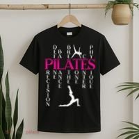 Pilates Fitness Exercise Training Contrology Meditation T-Shirt thumb 2