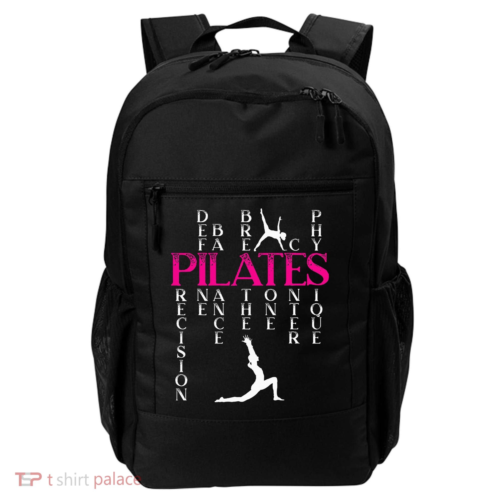 Pilates Fitness Exercise Training Contrology Meditation Backpack