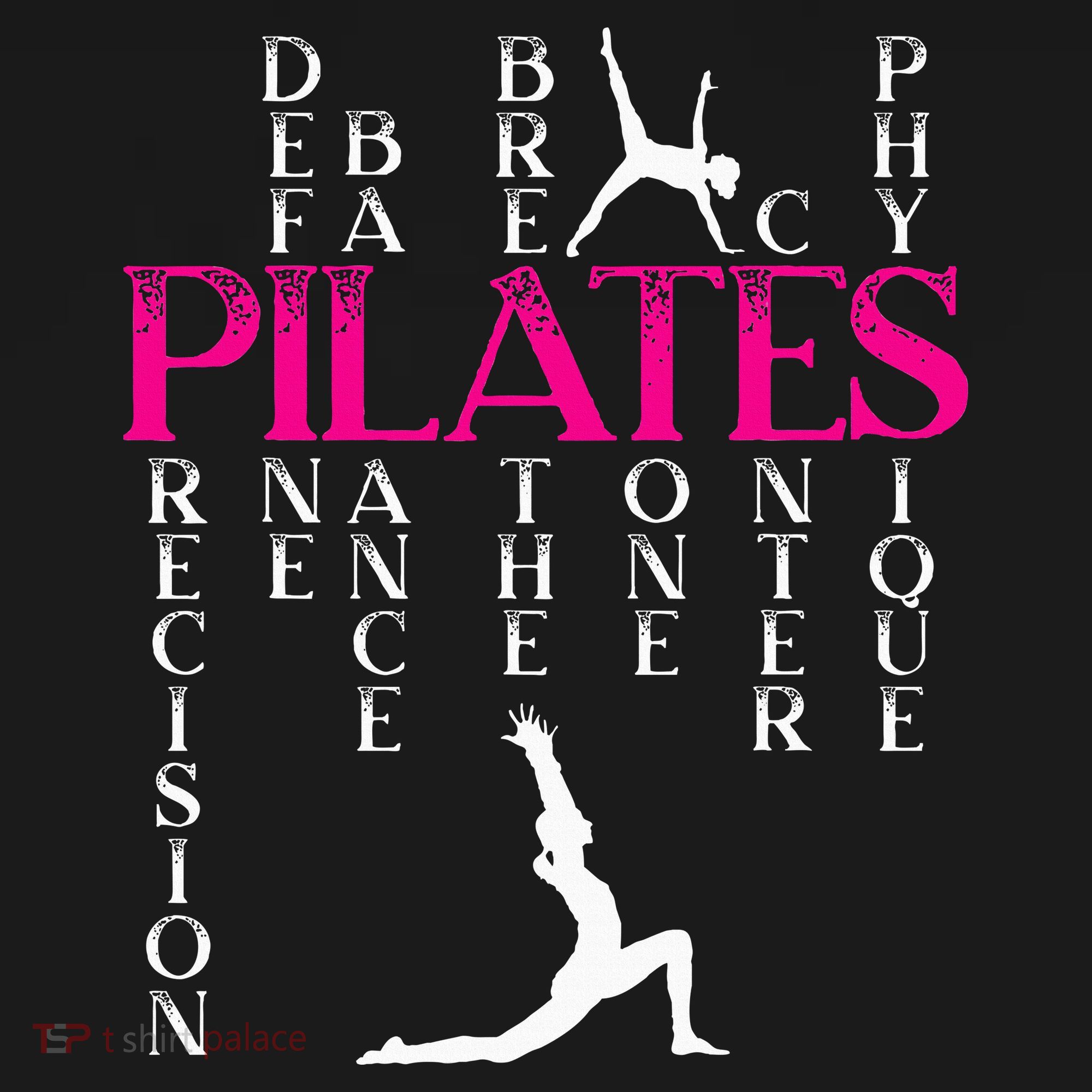 Pilates Fitness Exercise Training Contrology Meditation Button