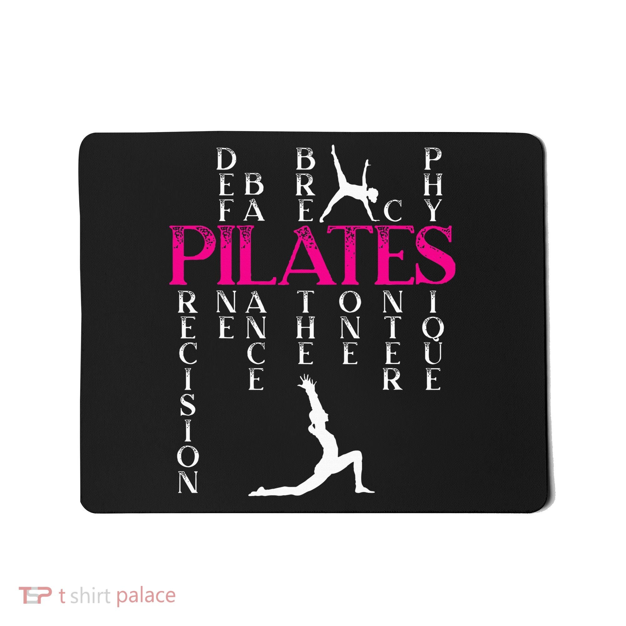 Pilates Fitness Exercise Training Contrology Meditation Mousepad