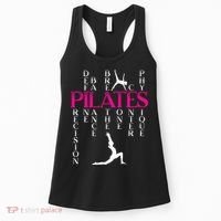 Pilates Fitness Exercise Training Contrology Meditation Women's Tank Top thumb 0